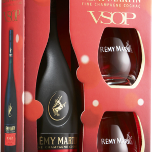 Remy Martin V.S.O.P. GB + 2 glasses 0.7L