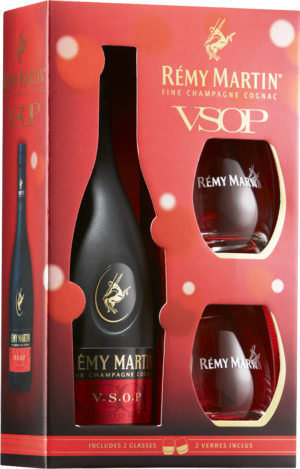 Remy Martin V.S.O.P. GB + 2 glasses 0.7L